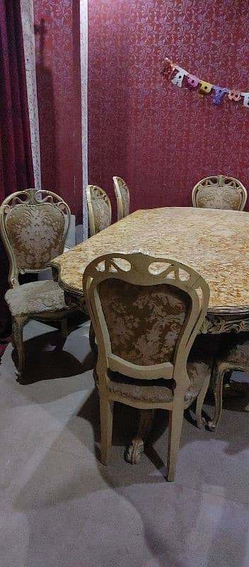 8 Chair Dining Table 1