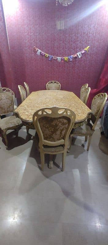 8 Chair Dining Table 2