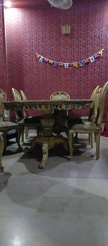 8 Chair Dining Table 5