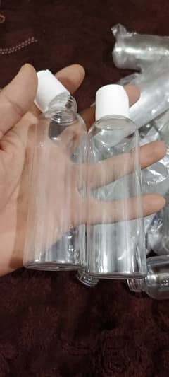 spray bottle, shampoo bottles, oil bottle available