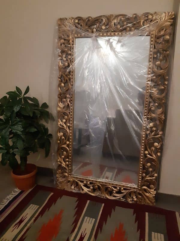 Pure Wood Frame Mirror- Brand NEW 1