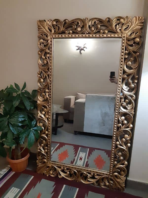 Pure Wood Frame Mirror- Brand NEW 0