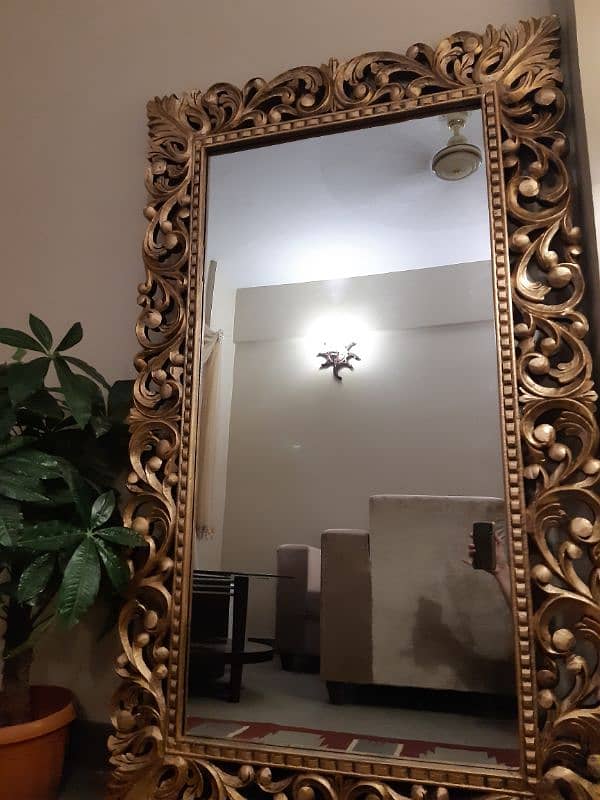 Pure Wood Frame Mirror- Brand NEW 3