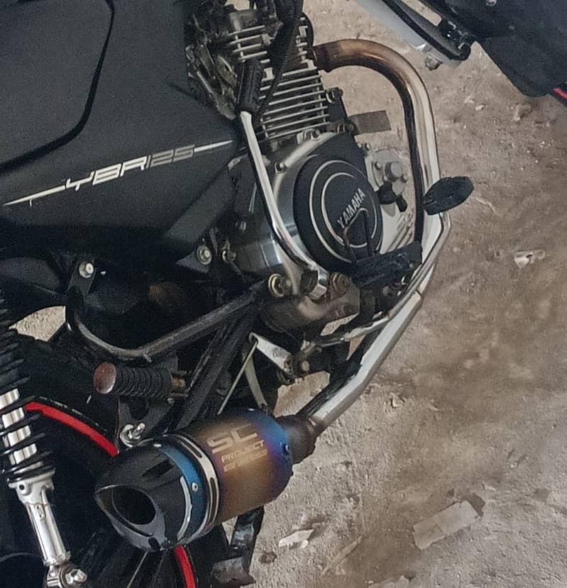 Yamaha YBR ready Exhaust 0