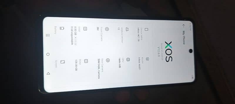 Infinix Hot 30 8+5rom 128 PTA approved 2