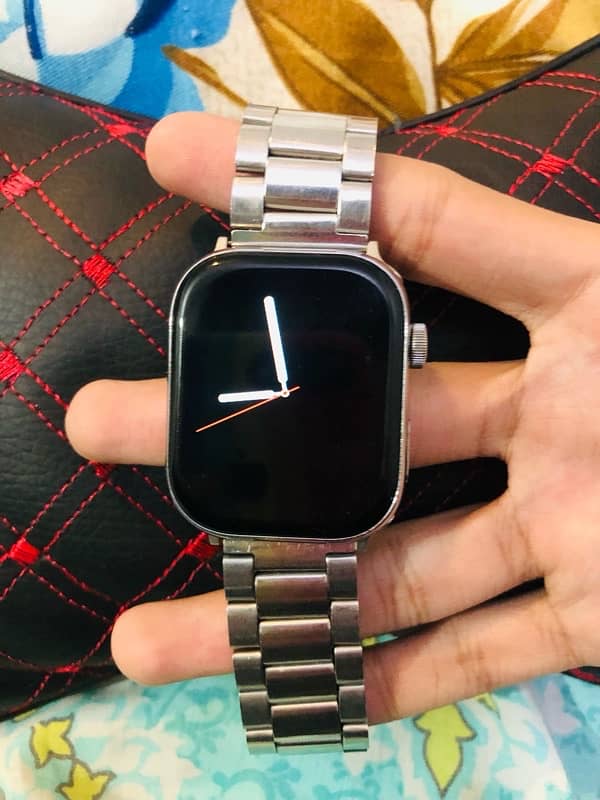 Watch 9 max with box and charger zero condition 8