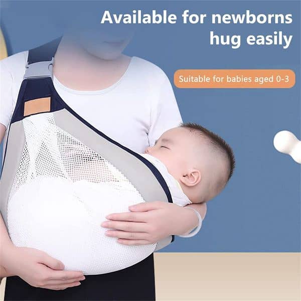 Ergonomic One-Shoulder Baby Carrier Sling 1