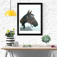 Attractive Horse Painting on Canvas