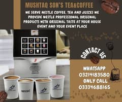 Coffee Machine Service With Mushtaq Son's Tea & Coffee