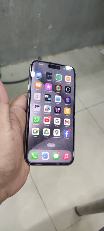 Iphone 15 pro max JV only exchange with iphone 13 pta approved 4