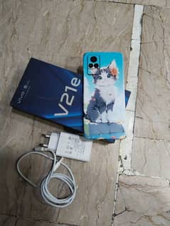 vivo v21 e 8 128 with box charge