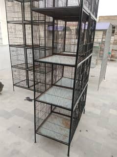 8 Portion 3 iron cages brand new condition