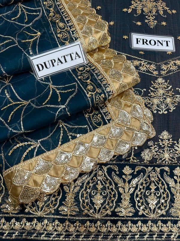 Chiffon fabric suite with malai trouser 3