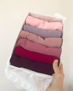 chiffon georgeett hijabs