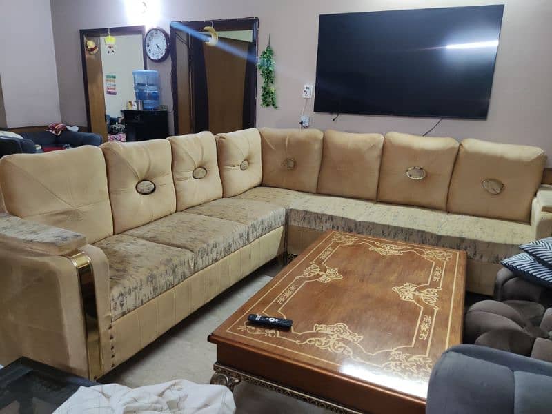 L shaped Sofa for sale 0