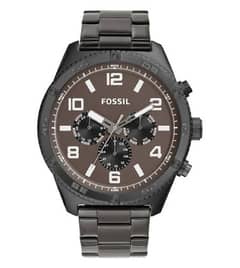 FOSSIL BROX MULTIFUNCTION GRAY SMOKE CHRONOGRAPH BQ2533 MENS WATCH