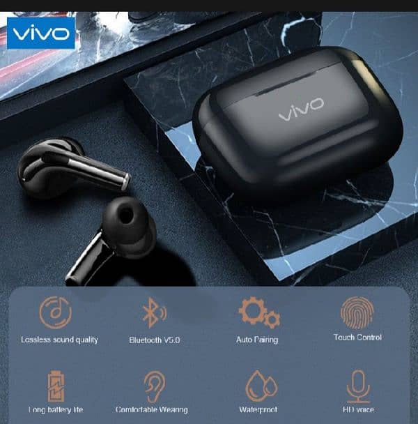 VIVO TWS Wireless ,vivo original Sound Music Earbuds For Android 2