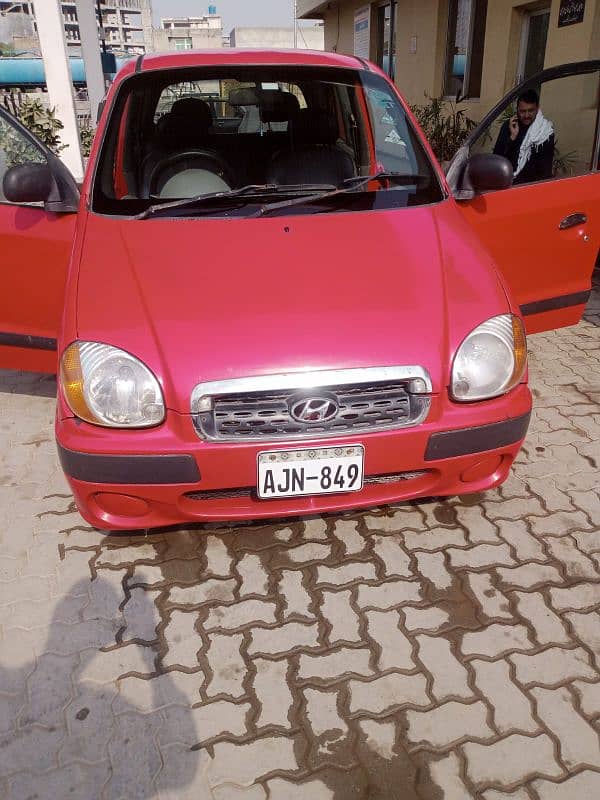 Hyundai Santro 2006 argent sale 13