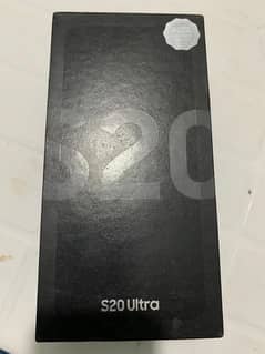 SAMSUNG S20 ULTRA LTE OFFICIAL PTA APPROVED