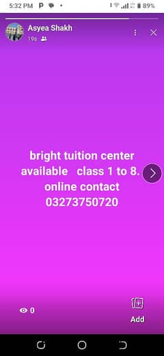 I want to online teach class 1to8