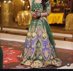 bridal mehndi dress