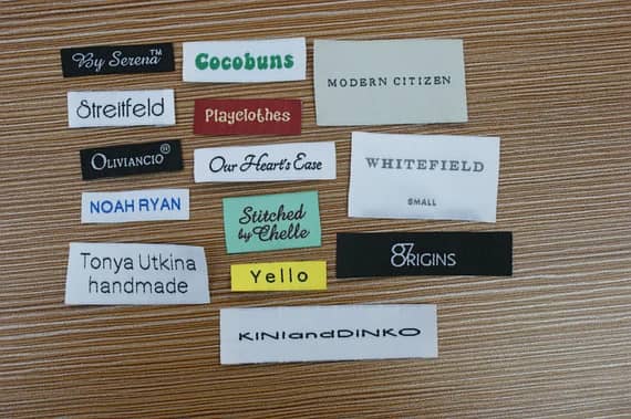 Woven Labels | Fashion Labels | Custom Woven Labels|Fashionable Labels 1