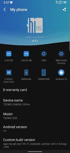 Tecno 15 pro exchange r2/r5