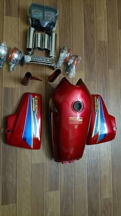 Honda 125 2008 model Tanki tape & more accessories 0