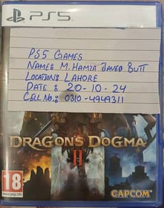 Dragons Dogma 2 Ps5