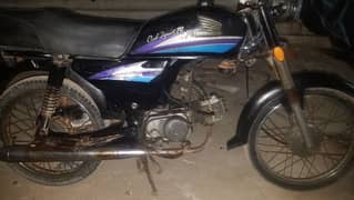 honda CD 70 cash deposit