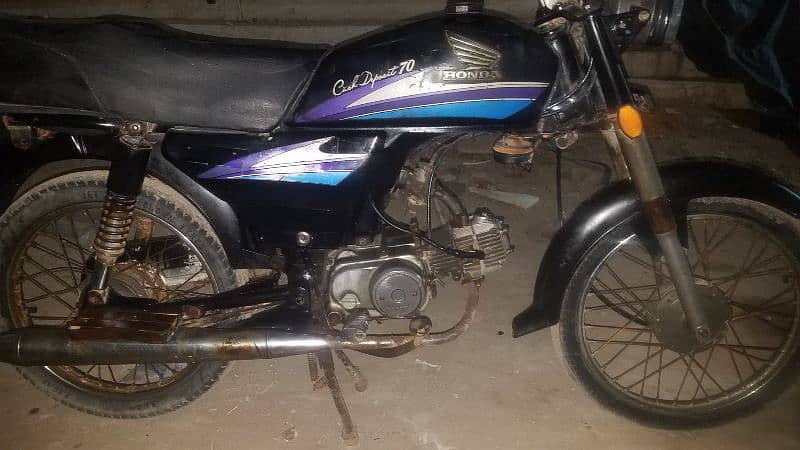 honda CD 70 cash deposit 0