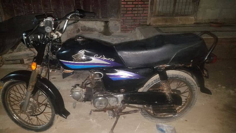 honda CD 70 cash deposit 1