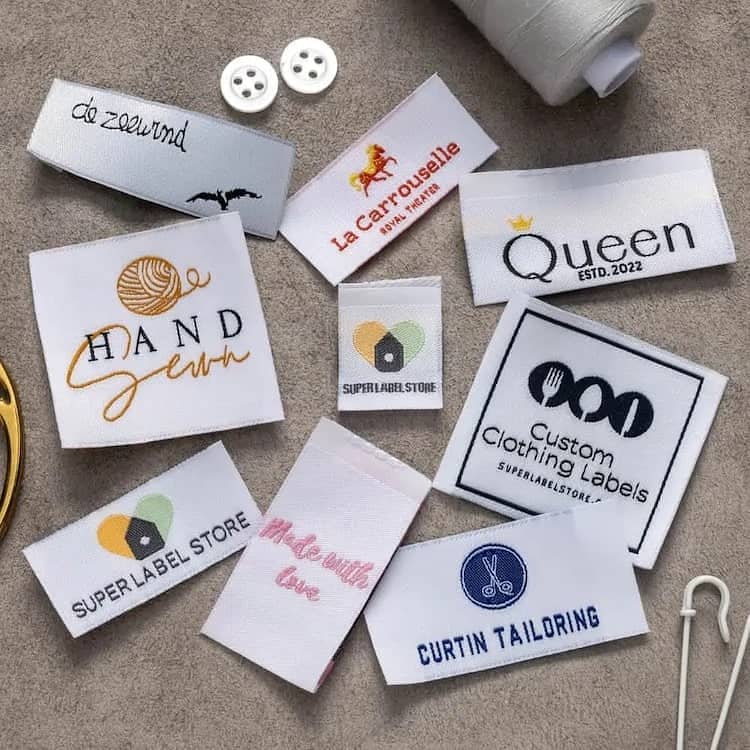 Custom Woven Labels | Custom Fashion Woven Labels for Clothing Brands 0