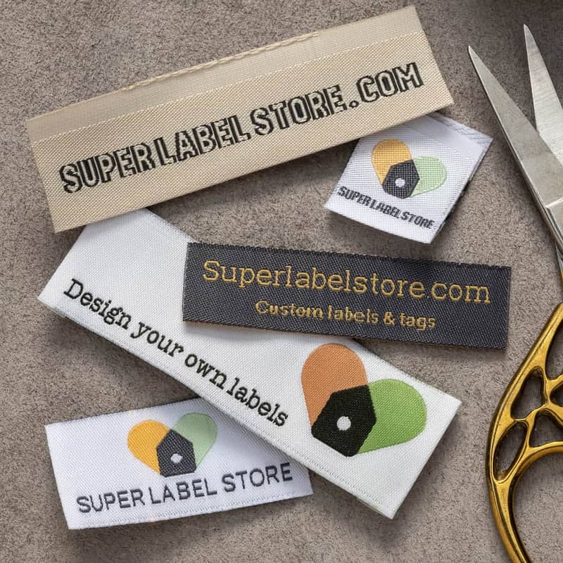 Custom Woven Labels | Custom Fashion Woven Labels for Clothing Brands 1