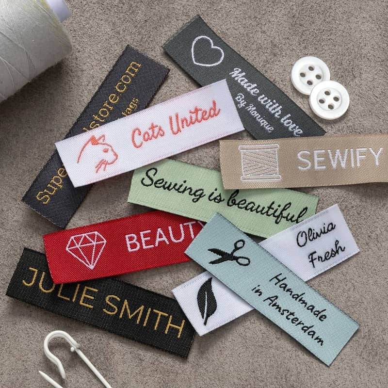 Custom Woven Labels | Custom Fashion Woven Labels for Clothing Brands 3