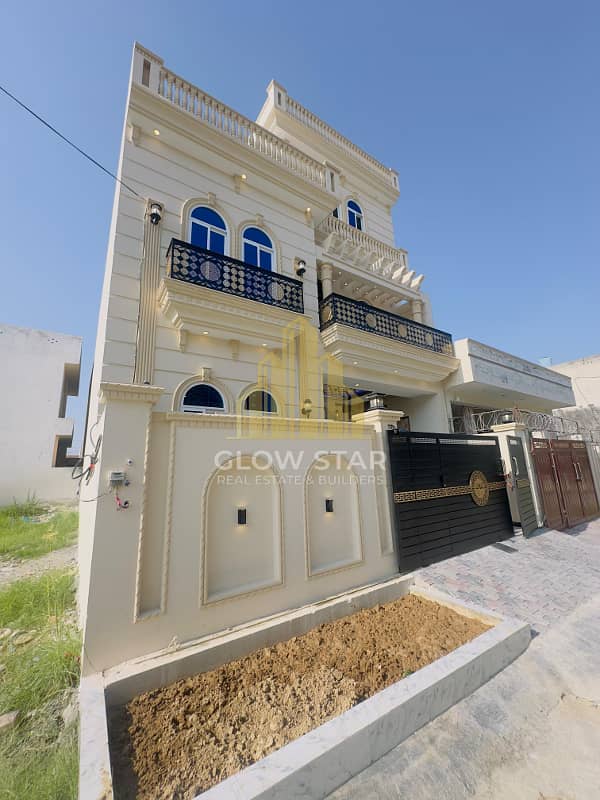 5 marla double story top location house for sale in E block New city phase 2 wah cantt 14