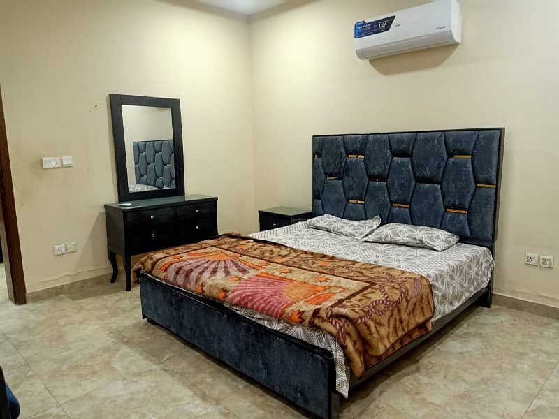 10 Marla Like Brand New Lowar Porshin Full Furnished For Rent Secter C BahriaTown Lahore 1