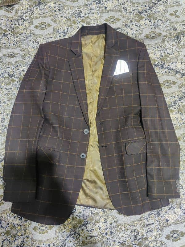 3 Piece Suit for Men of Brand and Amazing Stuff with Shirt & tie 1