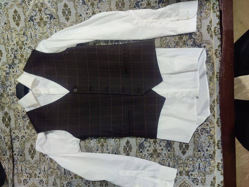 3 Piece Suit for Men of Brand and Amazing Stuff with Shirt & tie 3