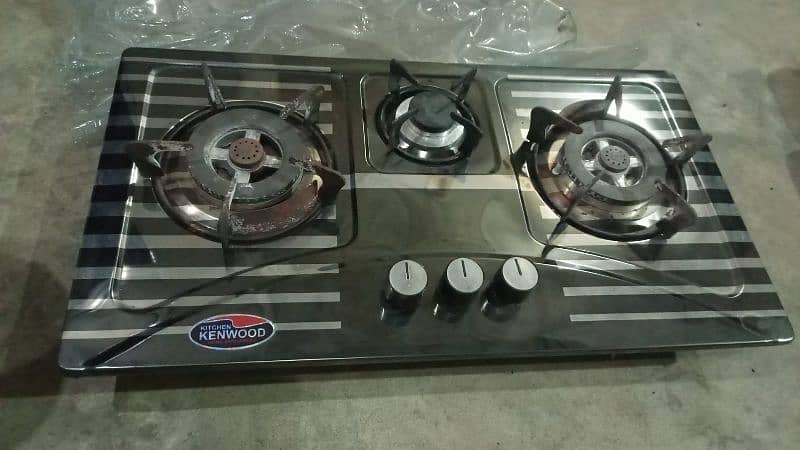 3 stoves automatic gas chola just like new only 3 day used 1