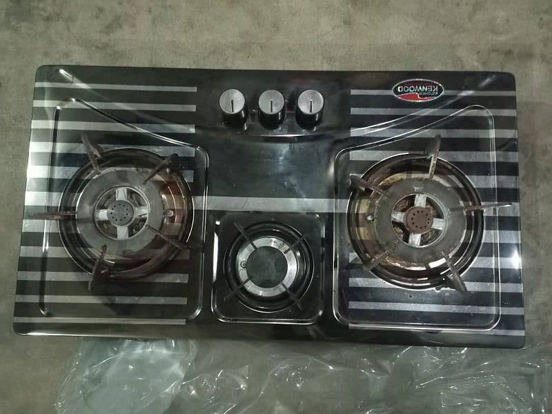 3 stoves automatic gas chola just like new only 3 day used 5