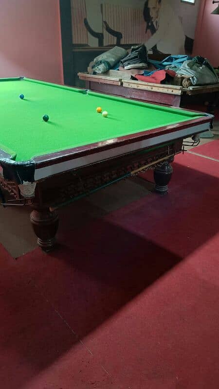 Snooker three tables urgent sale 8