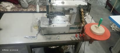 Flat lock over lock and tap cutter Machine for sale 0