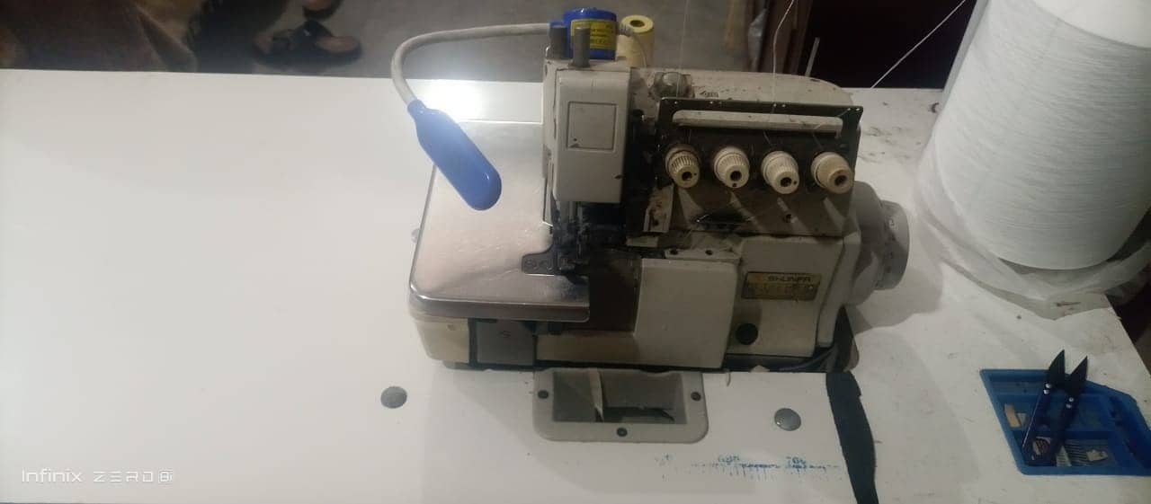 Flat lock over lock and tap cutter Machine for sale 1