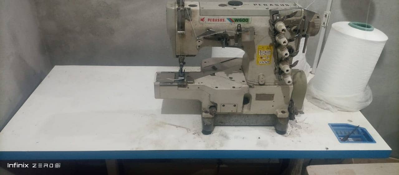 Flat lock over lock and tap cutter Machine for sale 2