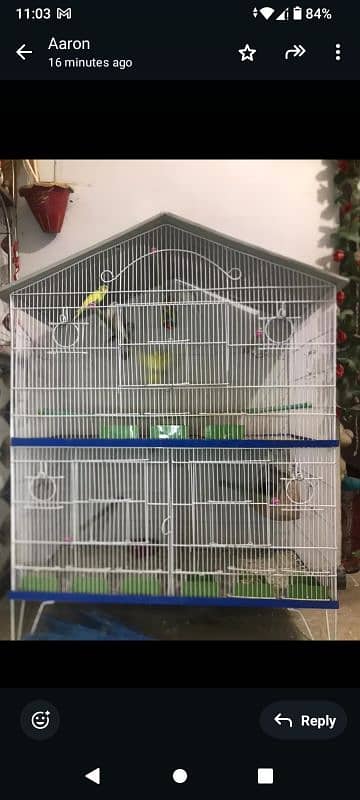 cage for sale 2 portion plus partitions 3