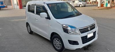 Suzuki Wagon R 2019 WHITE PUNJAB NUMBER