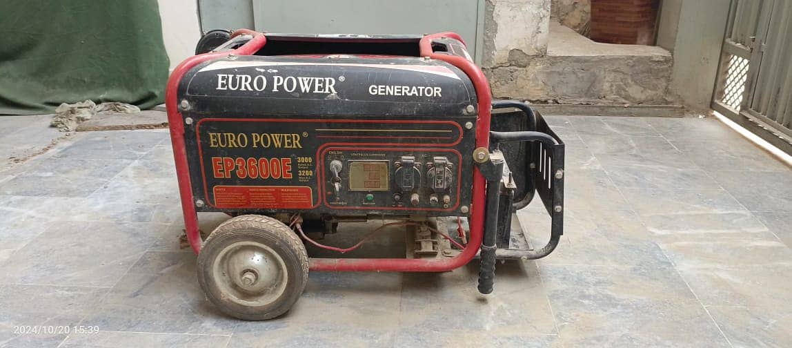 Euro Power Generator For Sale In Hayatabad Peshawar 5