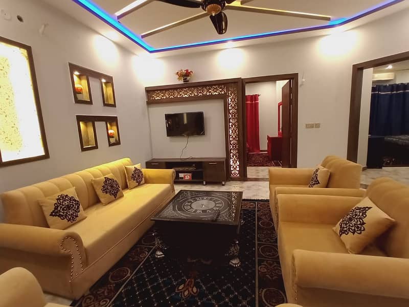 10 Marla Brand New Furnished House For Rent 21