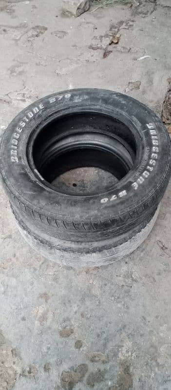 Old tyres Mehran 12 size 0